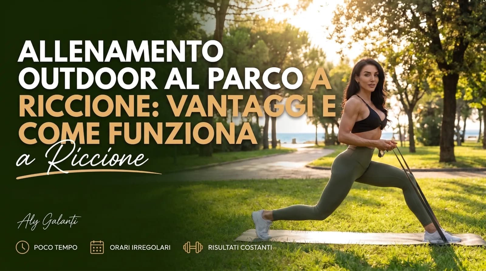 Allenamento Outdoor al Parco a Riccione: Vantaggi e Come Funziona